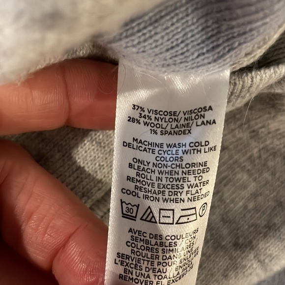 Loft Wool Blend Cardigan Medium - Picture 11 of 13